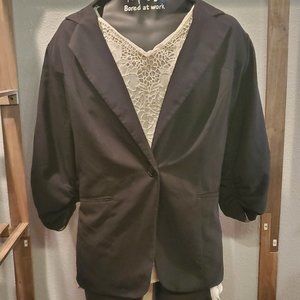 Torrid Black Blazer Size 3